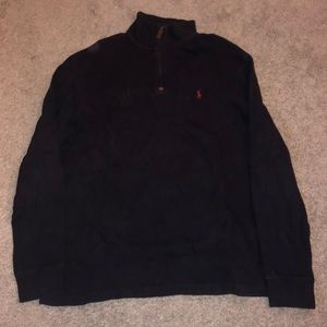 Polo 1/4 zip - Mens L